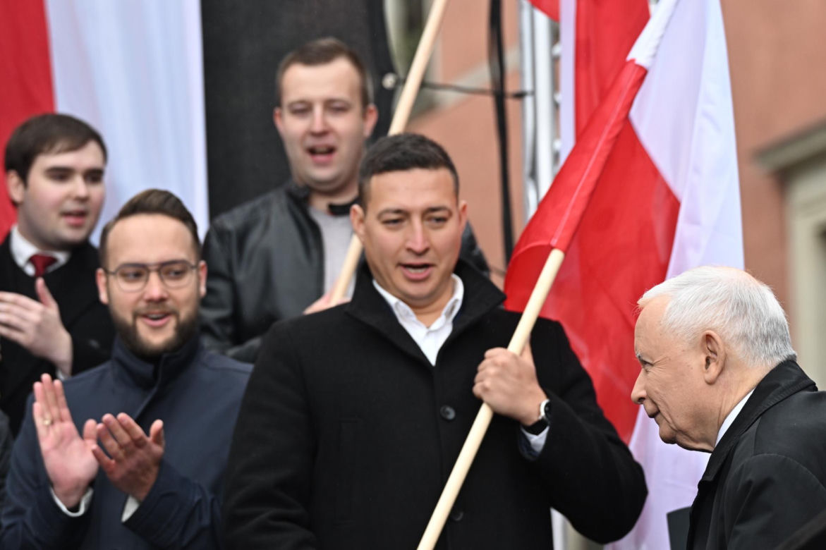 Manifestacja Prawa i Sprawiedliwości w Warszawie