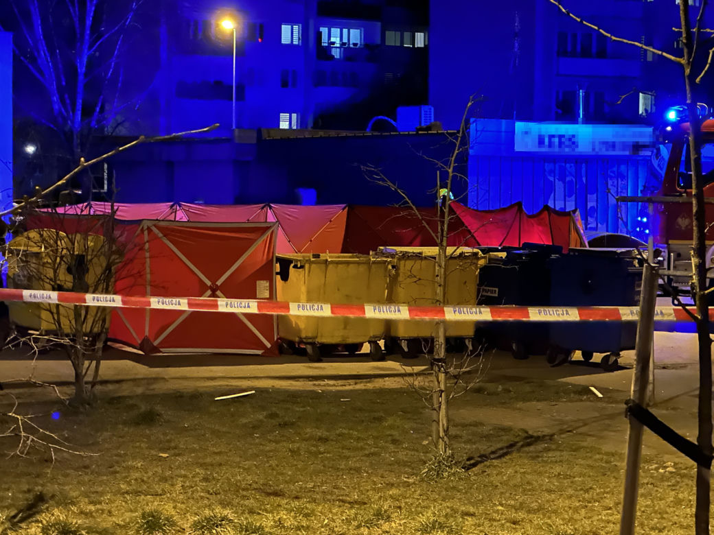 Brutalne morderstwo w Legionowie. Nożem kuchennym zabili młodego chłopaka. Nocna obława zakończona sukcesem