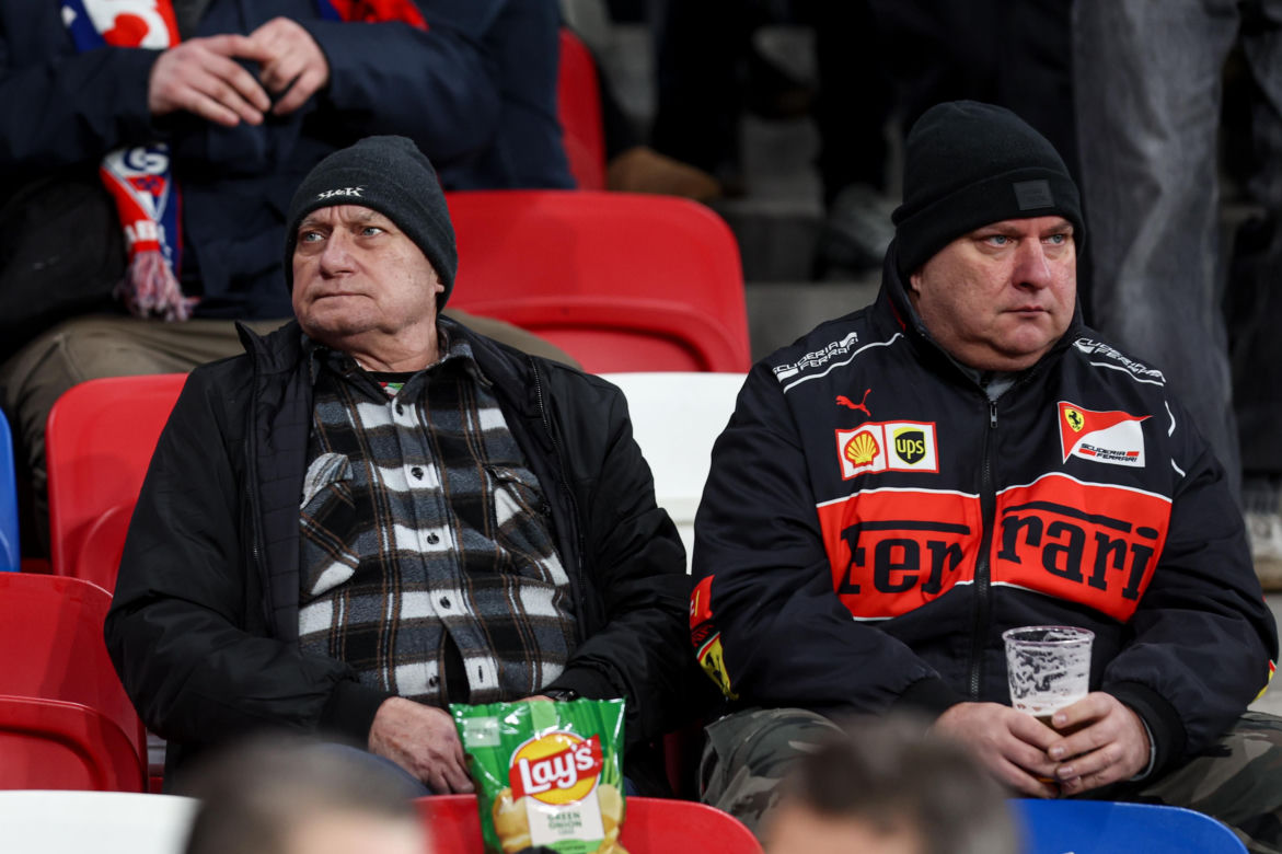 Górnik Zabrze - Legia Warszawa: Zdjęcia kibiców i zawodników z hitu 13. kolejki PKO BP Ekstraklasy