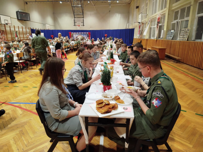 Wigilia harcerska 2025 w Siedlcach