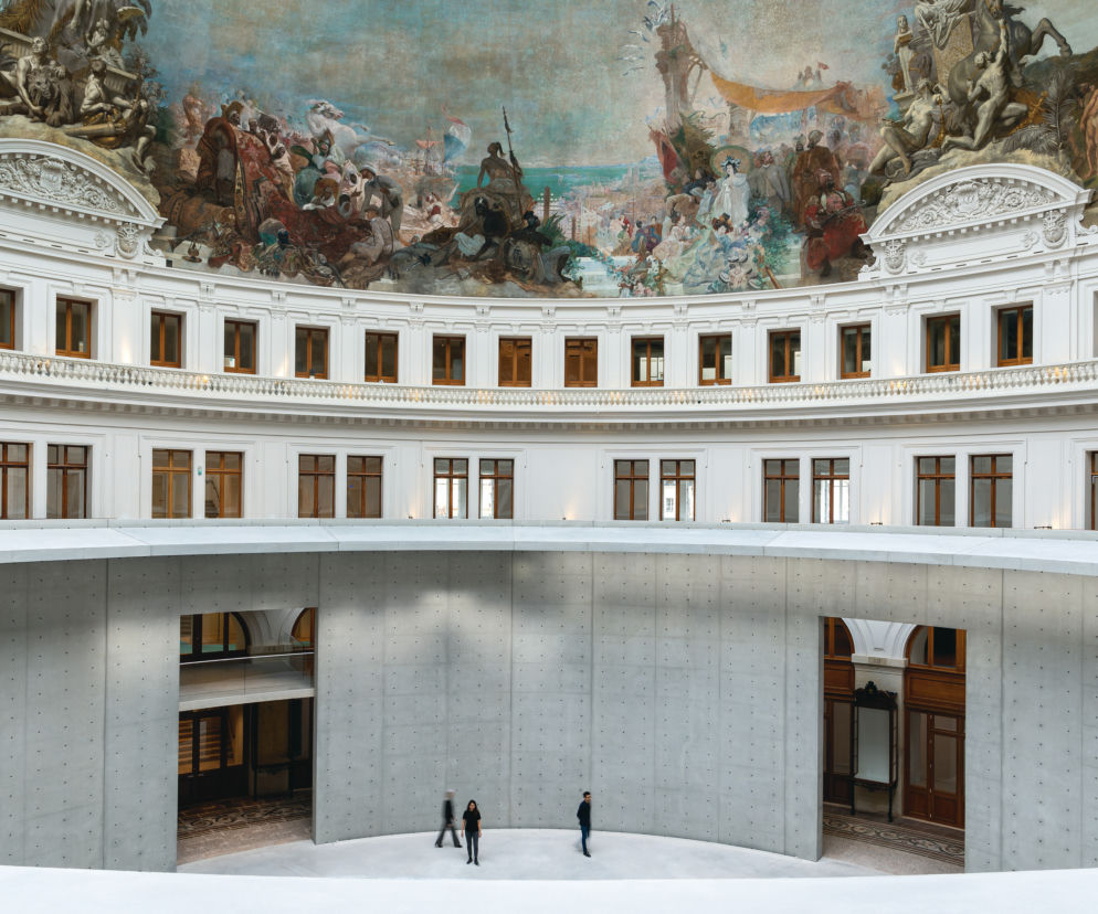 Rewitalizacja Bourse de Commerce_Tadao Ando Architect_NeM_Agence Pierre-Antoine Gatier_01