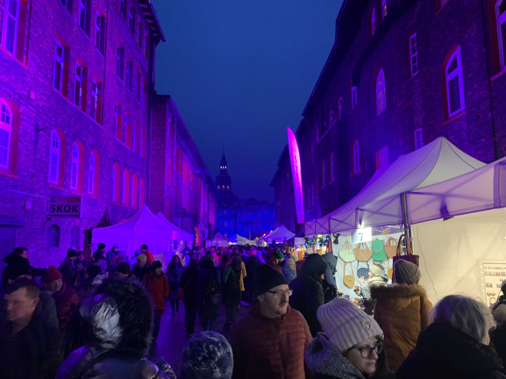 Jarmark na Nikiszu 2022. Najpiękniej jest po zmroku