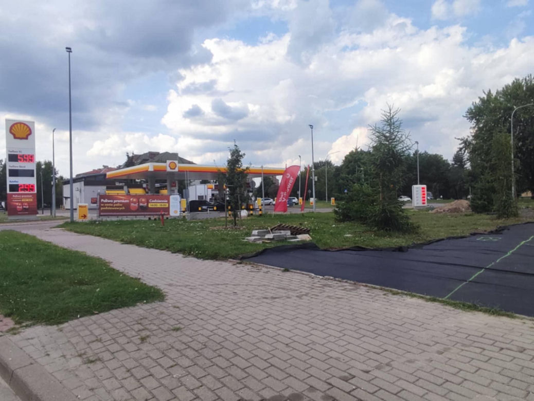 Park kieszonkowy powstający przy ul. Wyszyńskiego w Siedlcach