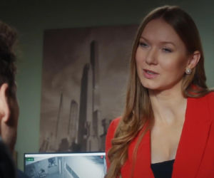 M jak miłość odc. 1929. Marcin (Mikołaj Roznerski), Elżbieta Domańska (Katarzyna Dąbrowska)