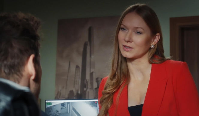 M jak miłość odc. 1929. Marcin (Mikołaj Roznerski), Elżbieta Domańska (Katarzyna Dąbrowska)