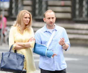 PRZEPIS NA ŻYCIE 4, odc. 4. Dorota (Urszula Grabowska), Jerzy (Borys Szyc)