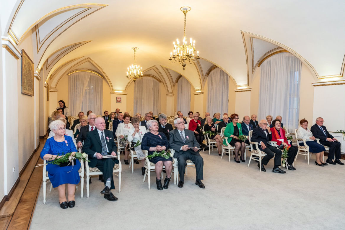 Medale za 50 lat małżeństwa w Poznaniu