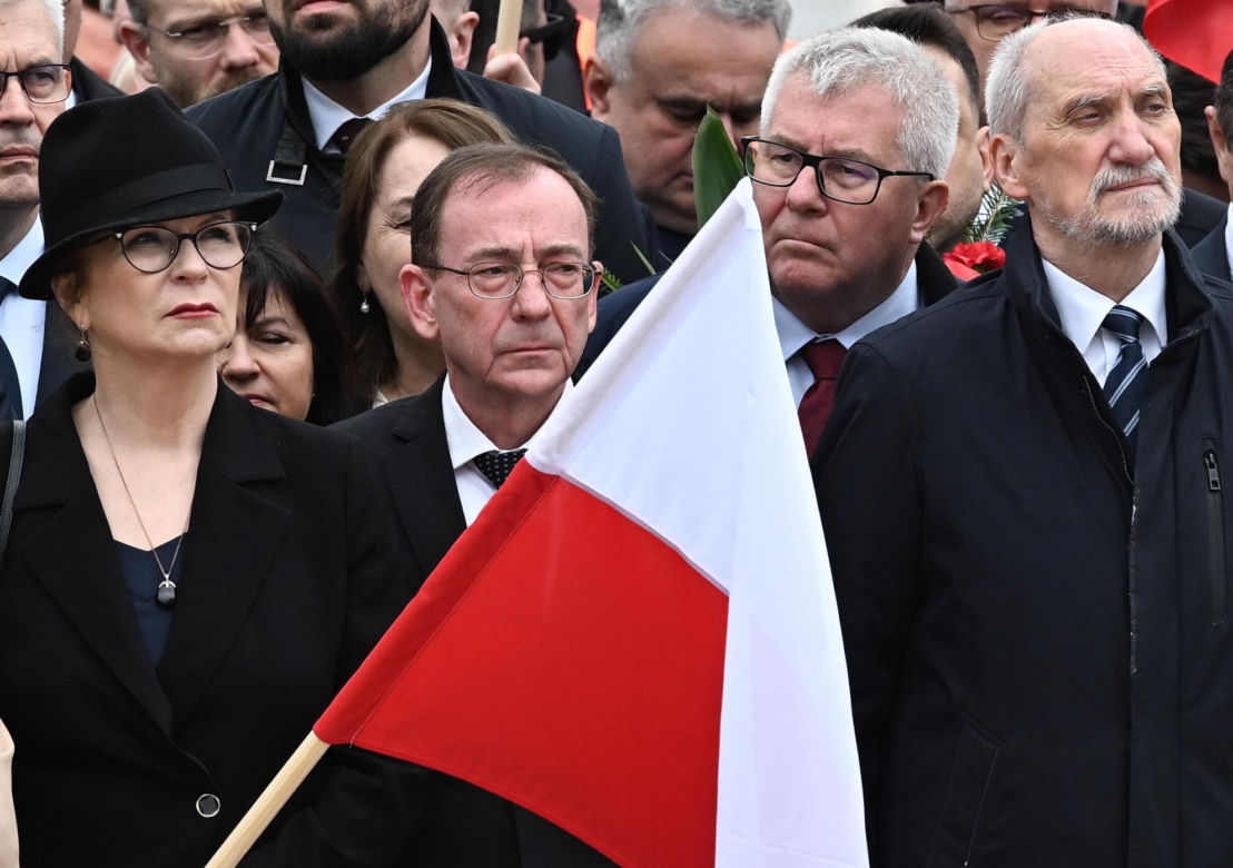 14. rocznica katastrofy smoleńskiej: Kaczyński i PiS na obchodach