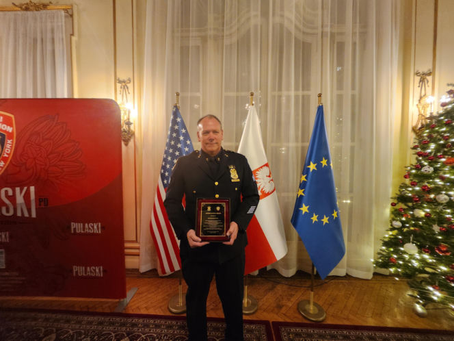 Wieczór NYPD Pulaski Association w Konsulacie Generalnym RP w Nowym Jorku