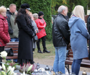Poświęcenie nowego nagrobka Krzysztofa Krawczyka