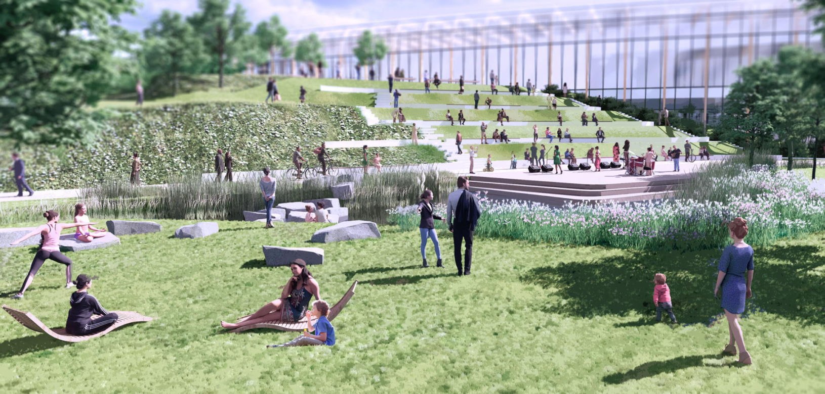 Na Wilanowie powstanie pierwsza galeria handlowa. Będzie miała własny park