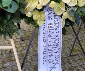 Pogrzeb milionera Karola Kani ze Śląska, który zginął  w katastrofie lotniczej w Pszczynie