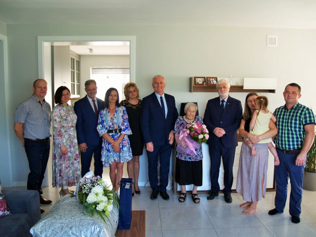 101 urodziny Pani Władysławy z Bielin