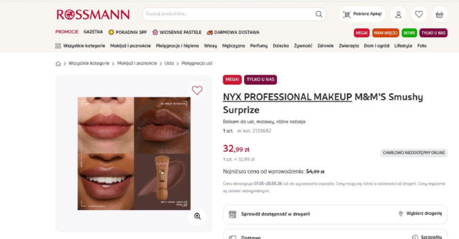 Nowe blind boxy w Rossmannie. Kultowa marka połączyła siły z M&M'sami