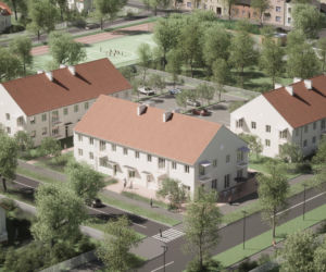 Typowy projekt wielorodzinnego budynku mieszkalnego - proj. Rafał Mazur i Łukasz Gaj