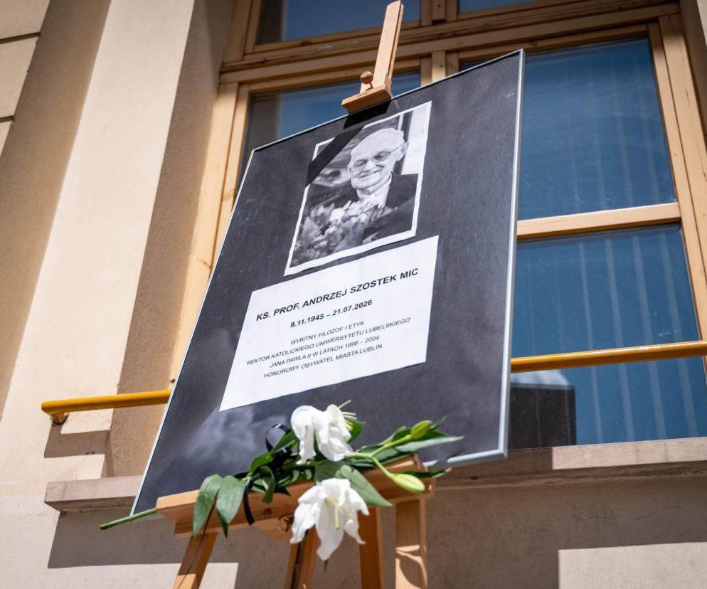 Ksiądz profesor Andrzej Szostek był honorowym obywatele Miasta Lublin