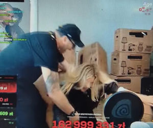 Małgorzata Kożuchowska u Łatwoganga