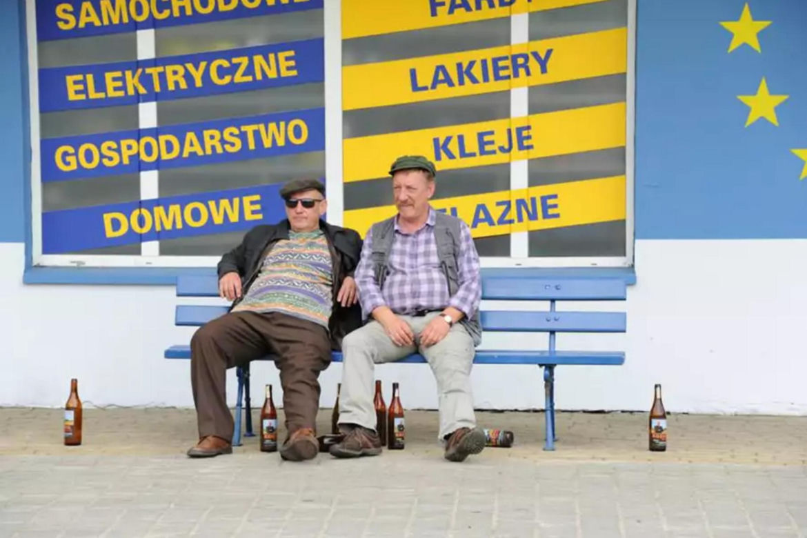 Ławeczka z serialu "Ranczo"