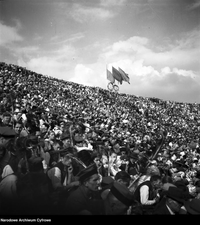 Dożynki Centralne na Stadionie Dziesięciolecia w Warszawie