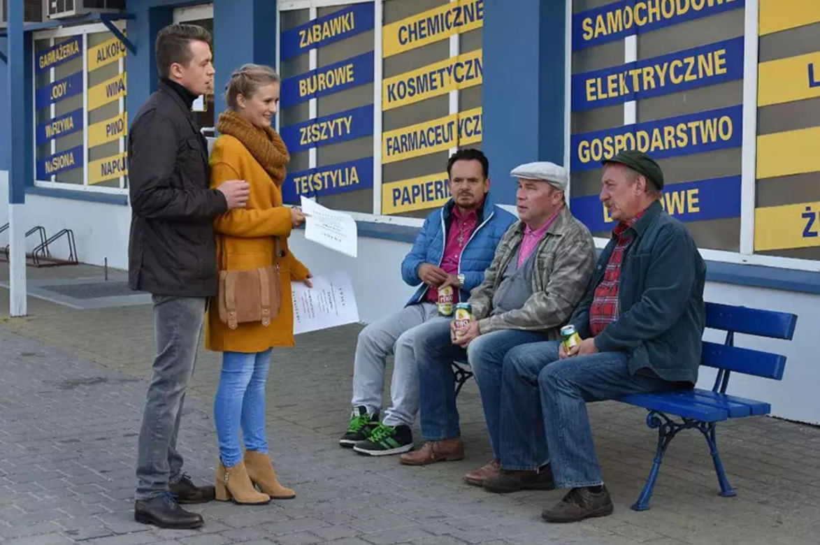 Ławeczka z serialu "Ranczo"