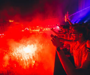 Tłumy kibiców na fecie Wisły Kraków po awansie do Ekstraklasy. Znajdź się na zdjęciach!