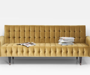 Miodowa królowa. Sofa Milchbar, sfmeble.pl