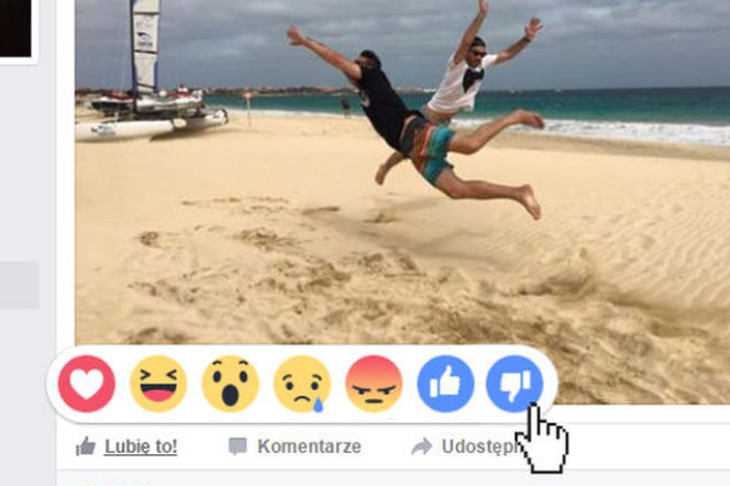 Facebook wprowadza przycisk 'NIE LUBIĘ' - jak go znaleźć?