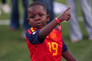 Lamine Yamal i jego brat Keyne