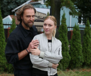Remiza. Zawsze w akcji. Magda (Sylwia Drzycimska), Robert (Ziemowit Wasielewski)