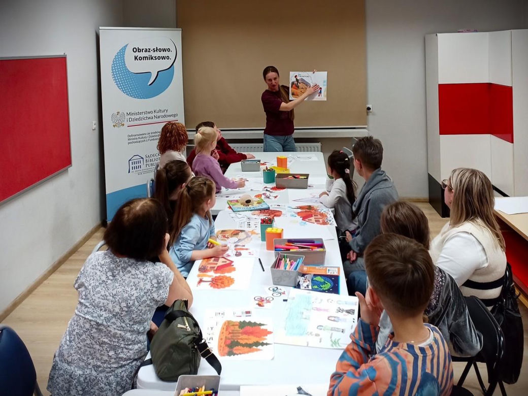 Warsztaty familijne w bibliotece