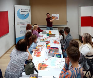 Warsztaty familijne w bibliotece