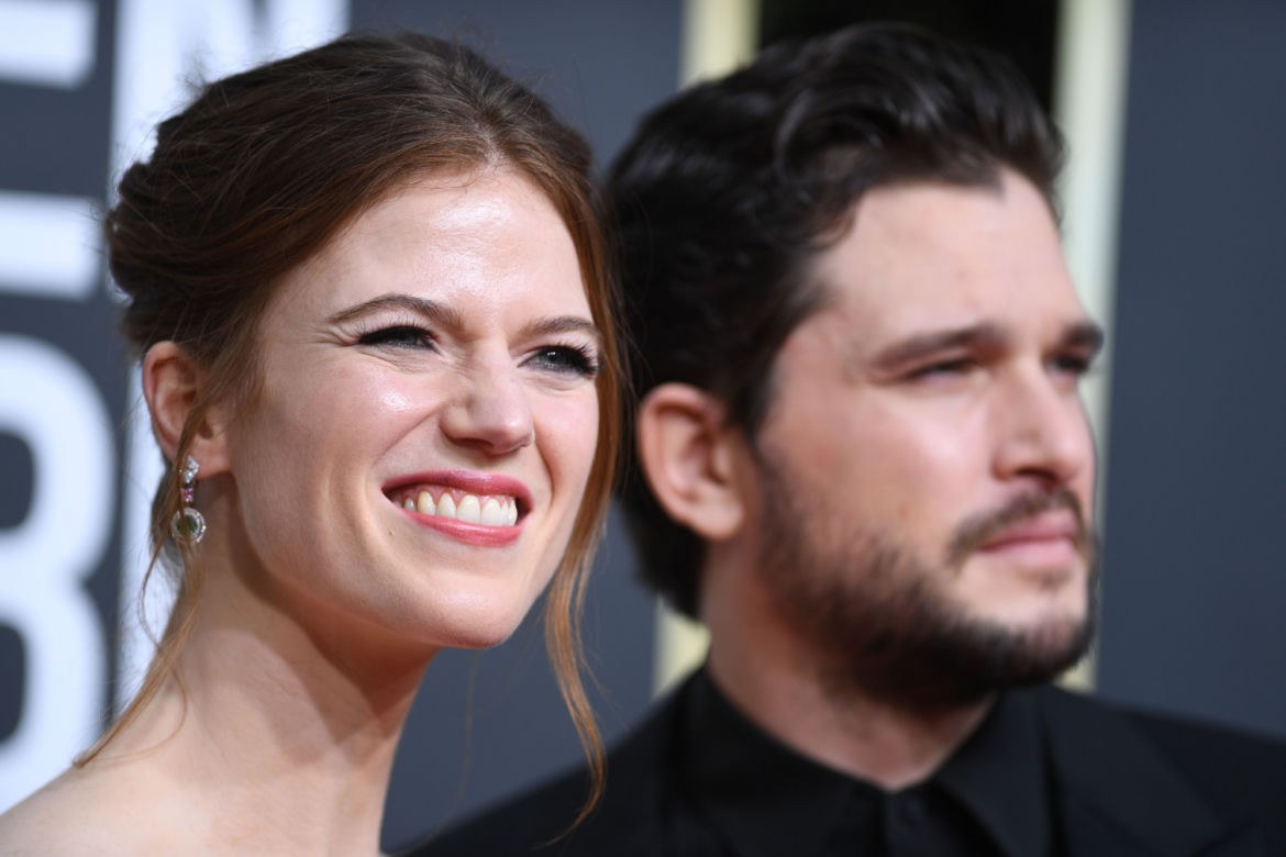 Rose Leslie i Kit Harington