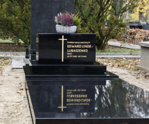 Edward Linde-Lubaszenko. Grób