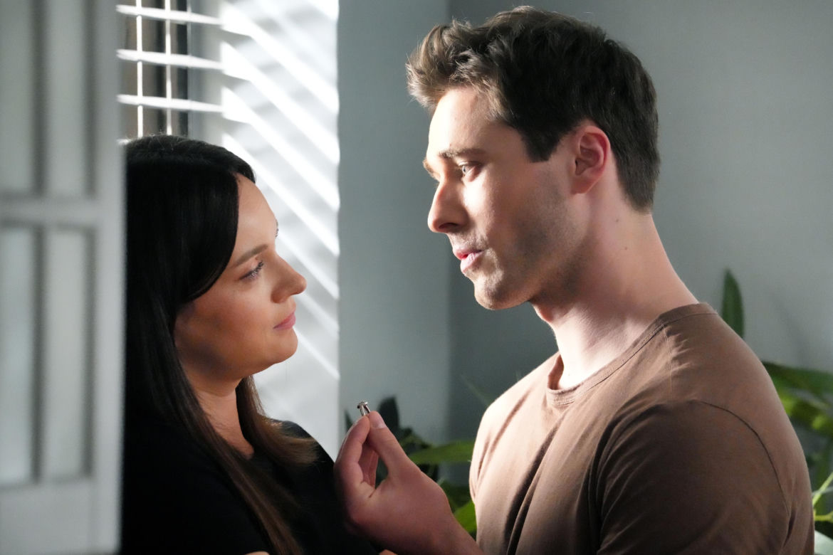 Barwy szczęścia, odcinek 3068: Natalia (Maria Dejmek), Cezary (Marcel Opaliński)