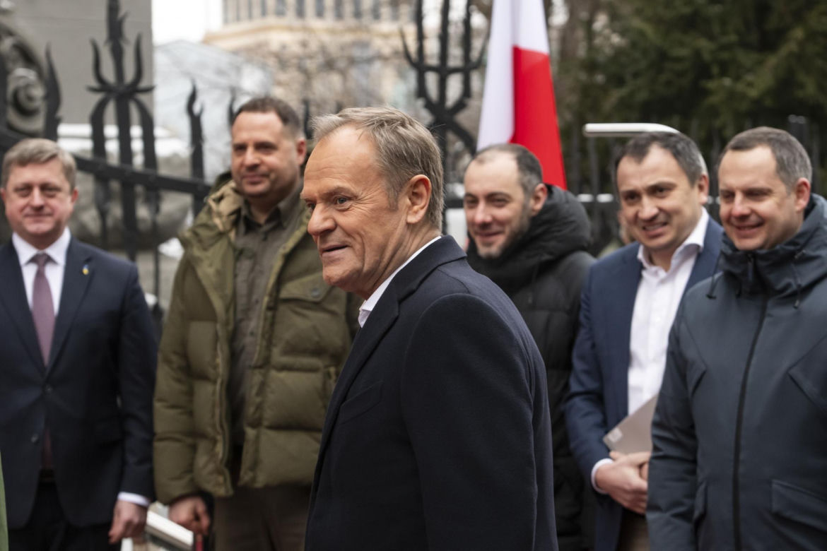 Donald Tusk w Kijowie