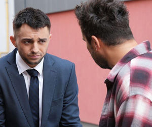 Barwy szczęścia odc. 3260. Damian (Michał Lesień-Głowacki), Mirek (Oliwier Kozłowski)