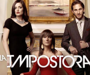 Niewinna intryga. Blanca (Lisette Morelos), Eduardo (Sebastian Zurita), Raquel (Christian Bach)