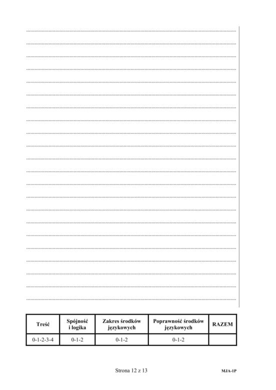 ARKUSZE CKE. Matura 2020 - j. angielski podstawowy, 12