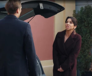 M jak miłość odc. 1924. Aneta (Ilona Janyst), Olek (Maurycy Popiel)