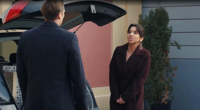 M jak miłość odc. 1924. Aneta (Ilona Janyst), Olek (Maurycy Popiel)