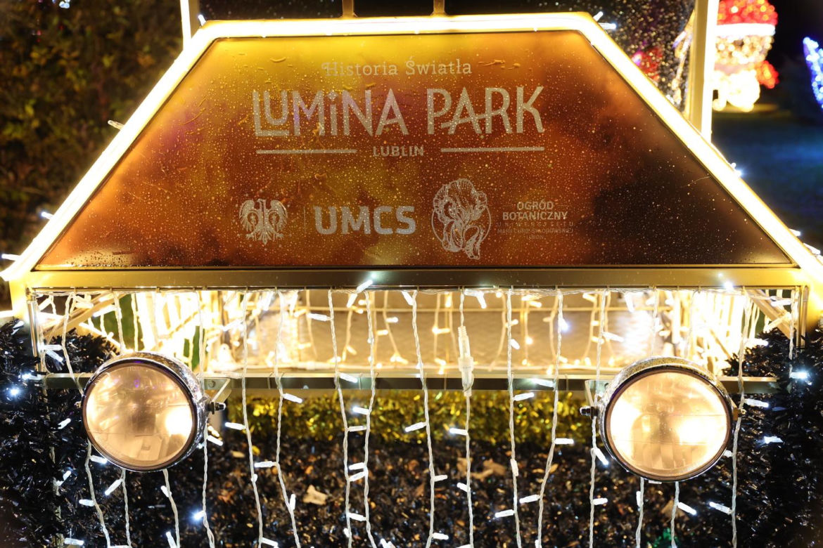 Park iluminacji 2023 w Lublinie