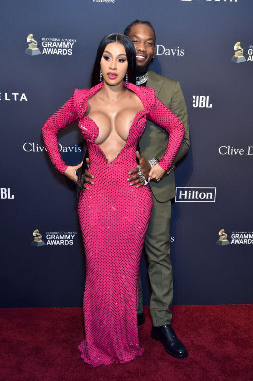 Cardi B i Offset na pre-Grammy 2020