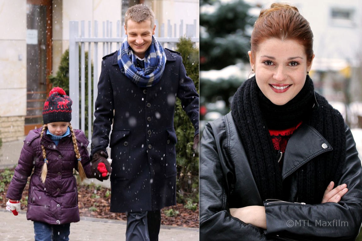 M jak MIŁOŚĆ odc. 993. Paweł Zduński (Rafał Mroczek), Olga (Marta Ścisłowicz), Basia (Gabriela Raczyńska)