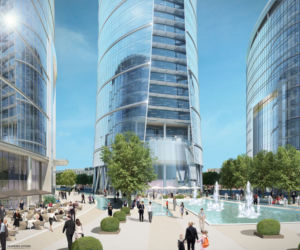 Warszawski wieżowiec Warsaw Spire, zwyciężył w kategorii Wybitny Projekt Architektoniczny Roku