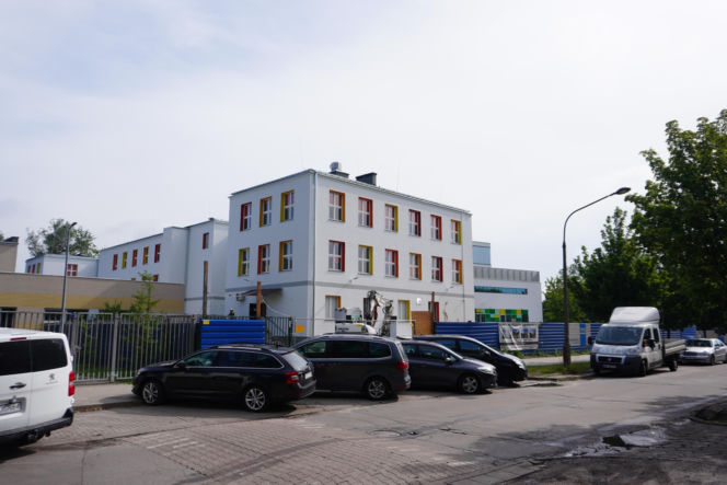 SP 215 na Pradze w remoncie
