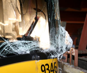 Wypadek autobusu w Warszawie