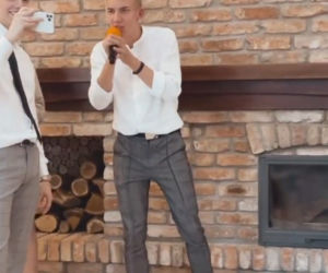 Sylwia Przybysz i Jan Dąbrowski ochrzcili dziecko