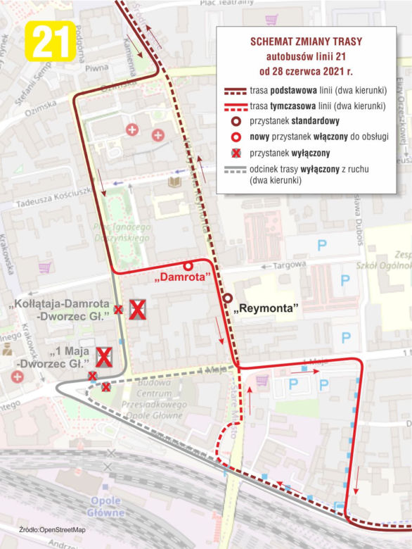 MZK Opole zmienia kursy! Duże utrudnienia od 28 czerwca. Sprawdź, co się zmieni [GALERIA]