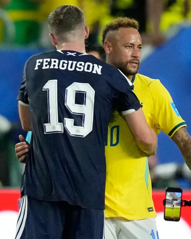 Neymar Szkocja - Brazylia