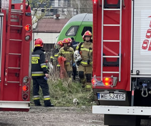 Potrącenie przez pociąg na dworcu zachodnim. Na miejscu śmigłowiec LPR. Trwa akcja ratunkowa